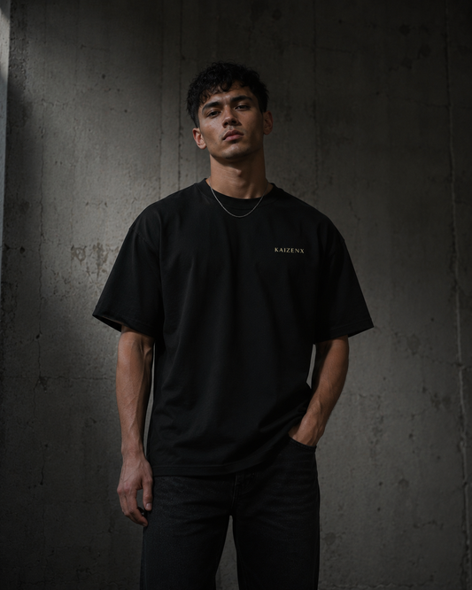 KAIZENX — Wild But In Control Oversized Tee