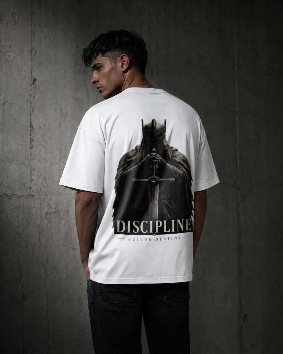 KAIZENX — Discipline Builds Destiny Oversized Tee