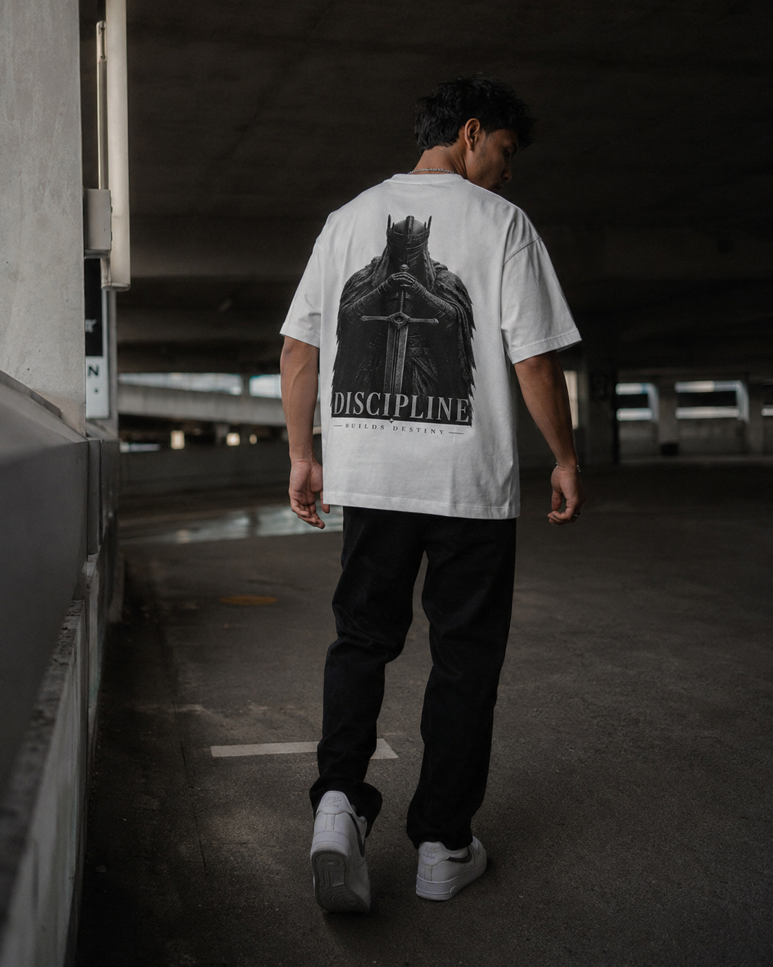 KAIZENX — Discipline Builds Destiny Oversized Tee