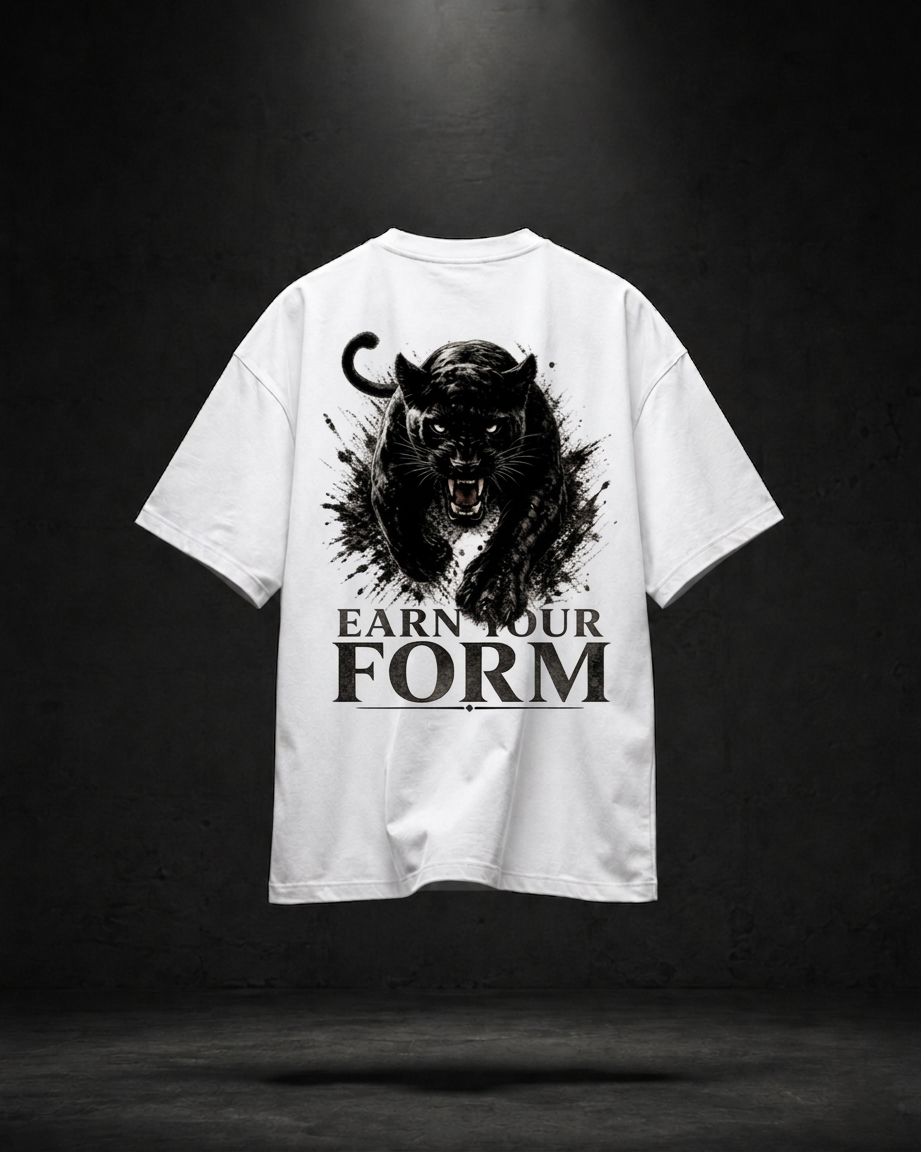 KAIZENX — Earn Your Form Oversized Tee