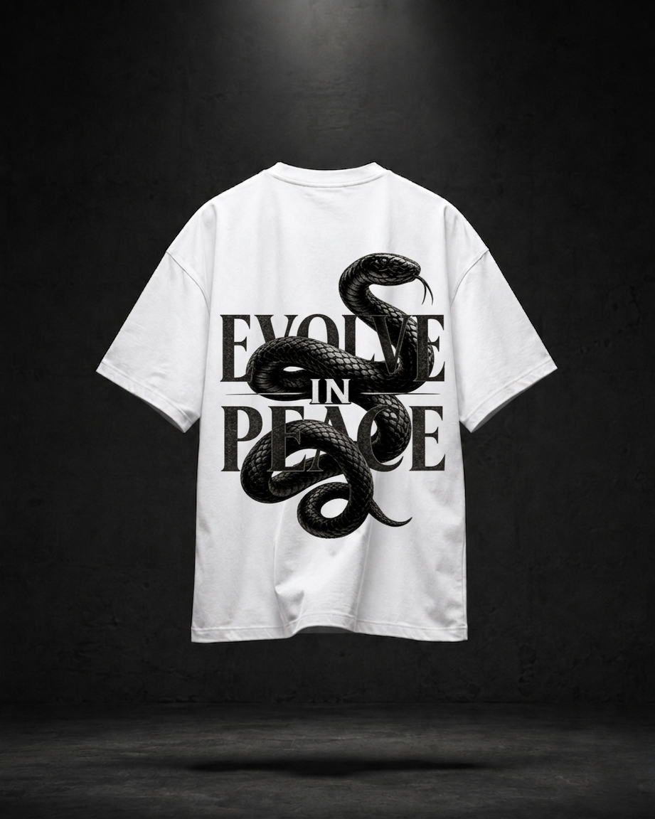KAIZENX — Evolve In Peace Oversized Tee