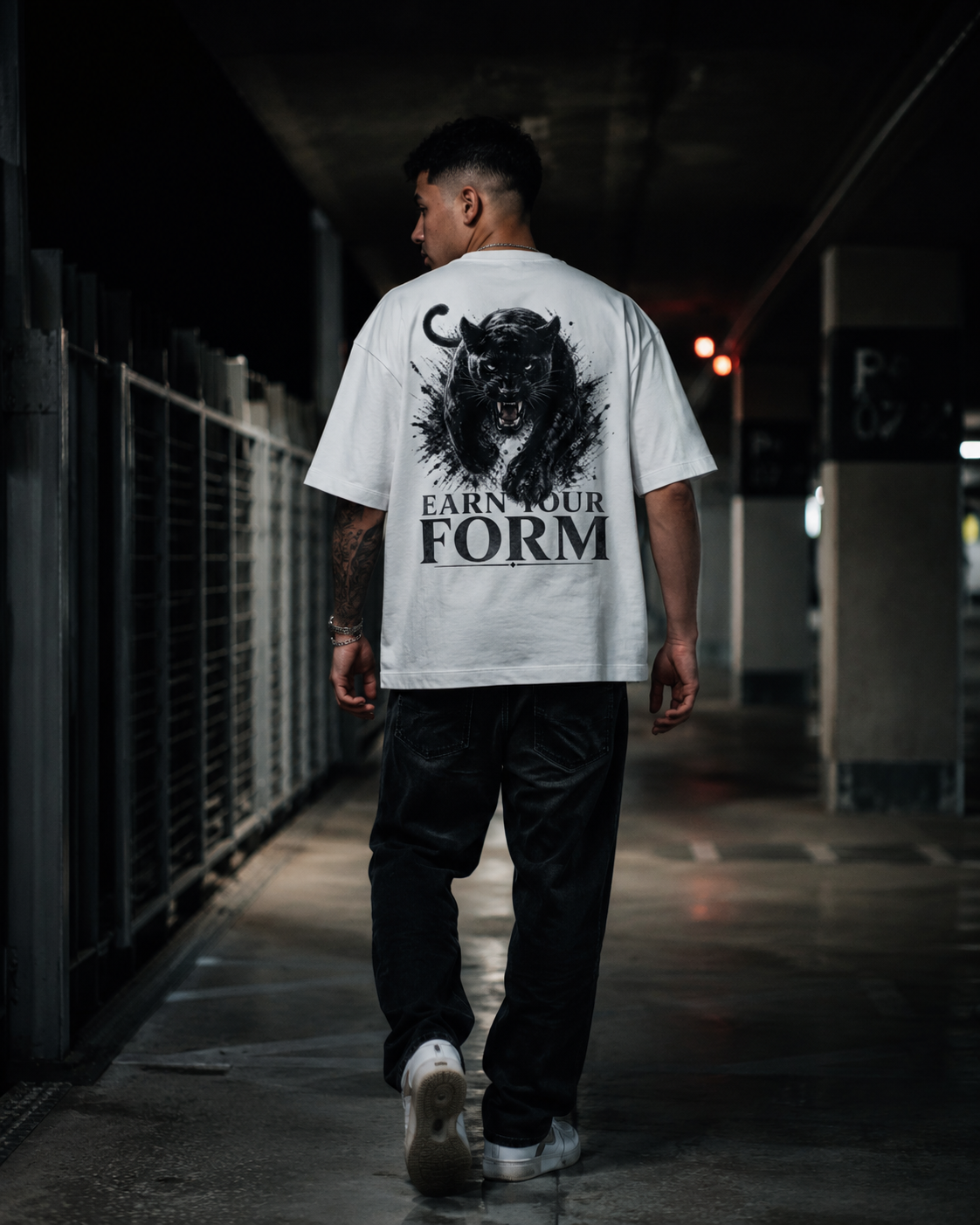 KAIZENX — Earn Your Form Oversized Tee