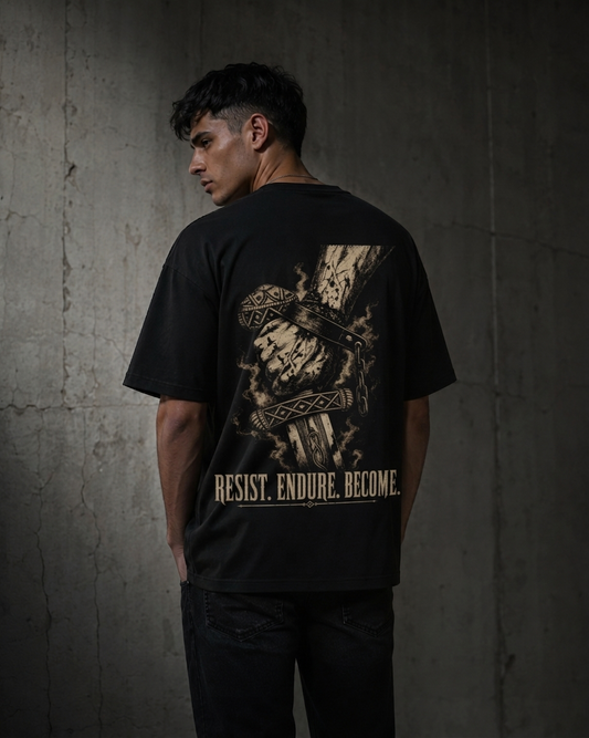 KAIZENX — Resist Endure Become Oversized Tee